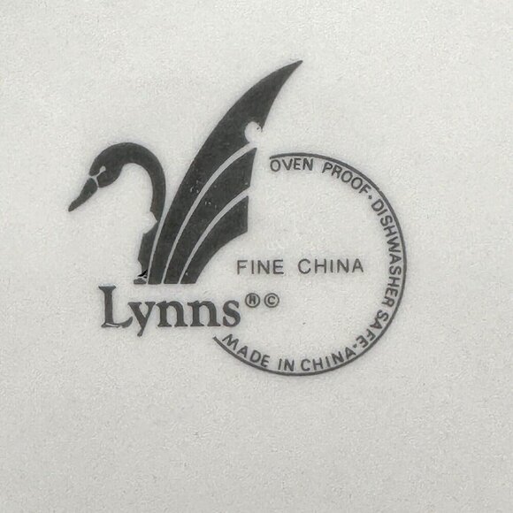 Vintage Lynns St Maria Bread Dessert‎ Plates Set Of 4 Christmas Holly Fine China - Picture 5 of 10